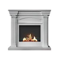 Биокамин в портале SteelHeat Nikol, стекло Биокамин в портале SteelHeat Nikol, стекло