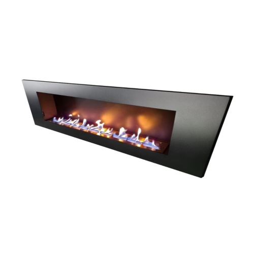 Биокамин "Русский огонь" Лофт 2100V встраиваемый с декоративным стеклом (стемалитом)