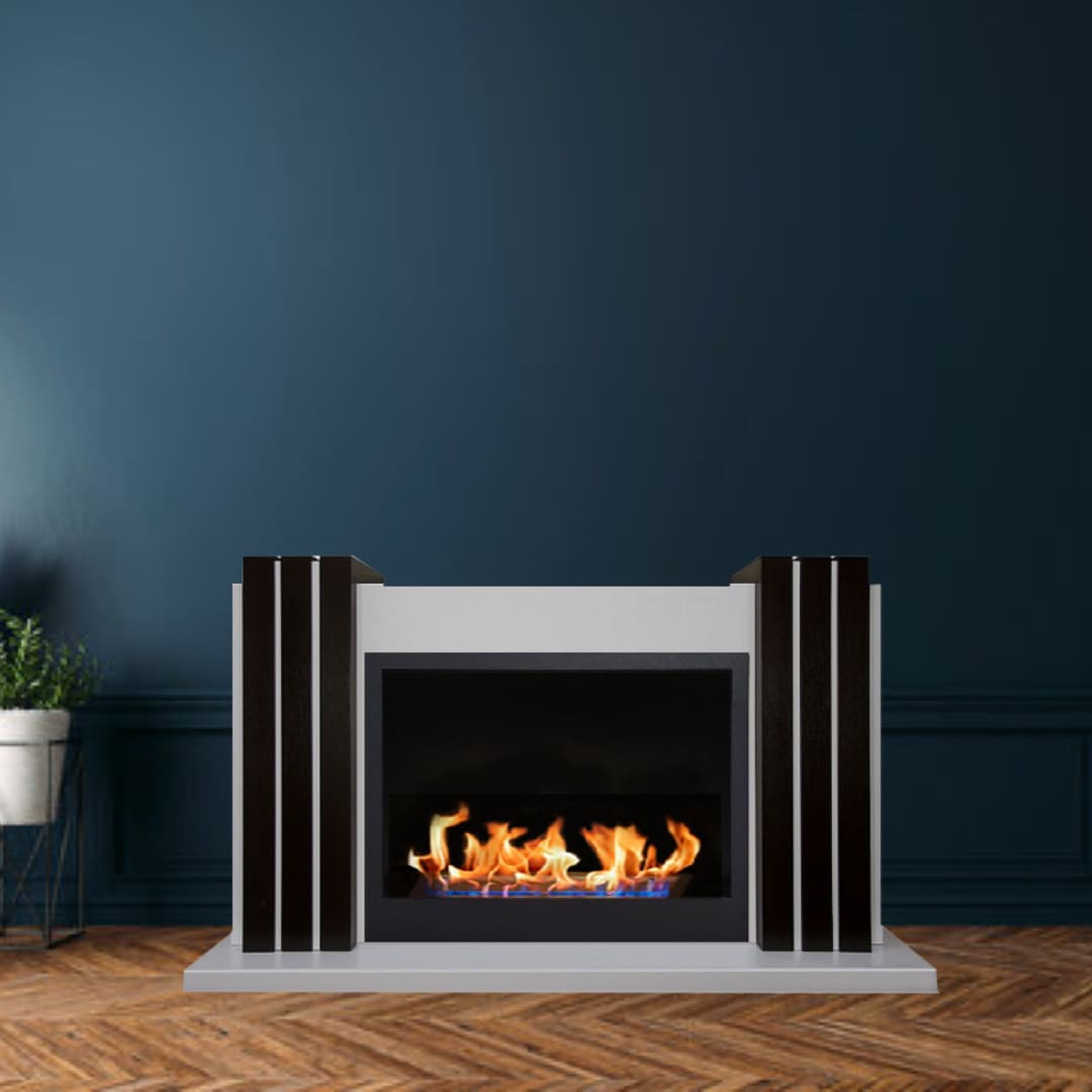 Биокамин в портале "Русский огонь" Манхэттен Нью с защитным стеклом-99 по цене 84 400 руб.