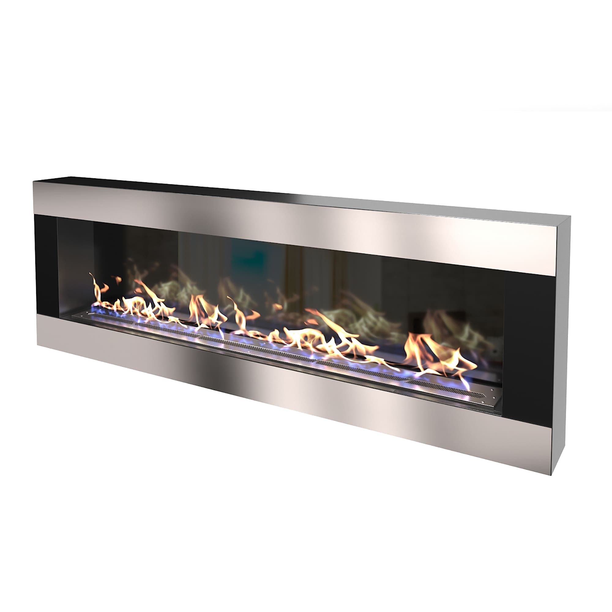 Биокамин "Русский огонь" Модерн 1300N настенный с защитным и декоративным стеклом по цене 52 800 руб.