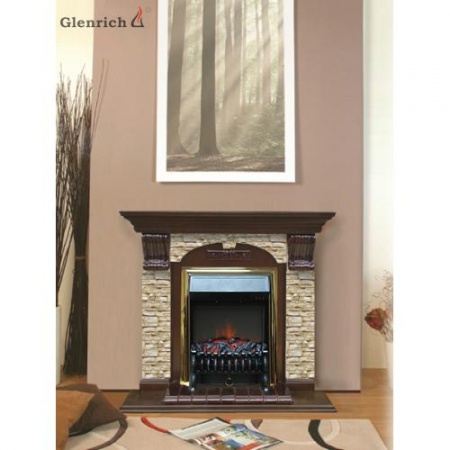 Арочный Грот однотонный (дуб)+Fobos BR