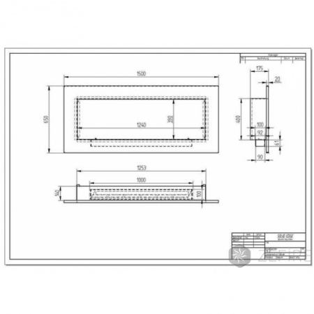 Биокамин ZeFire Elliot horizontal 1500 Биокамин ZeFire Elliot horizontal 1500 по цене 54 500 руб.