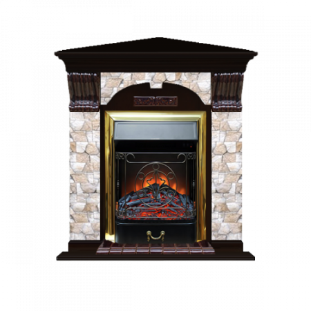 Арочный Арбат угловой (венге)+Majestic Brass Арочный Арбат угловой (венге)+Majestic Brass