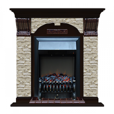 Арочный Грот однотонный (венге)+Fobos Black Арочный Грот однотонный (венге)+Fobos Black