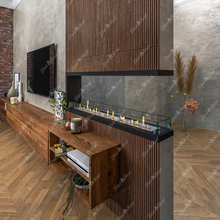 Биокамин торцевой SteelHeat Leader 1300 по цене 47 460 руб.