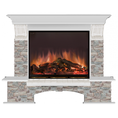 Бостон Грот цветной (беленый дуб)+Arte 28