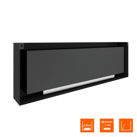 Биокамин SteelHeat WALL ONE 1700 черный Биокамин SteelHeat WALL ONE 1700 черный по цене 68 040 руб.