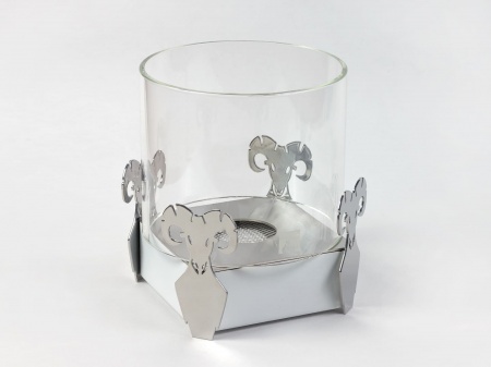 Настольный биокамин Lux Fire Зодиак "Овен" Белый по цене 15 000 руб.