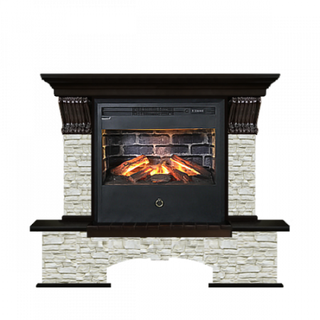 Бостон грот однотонный (венге)+Samba 3D